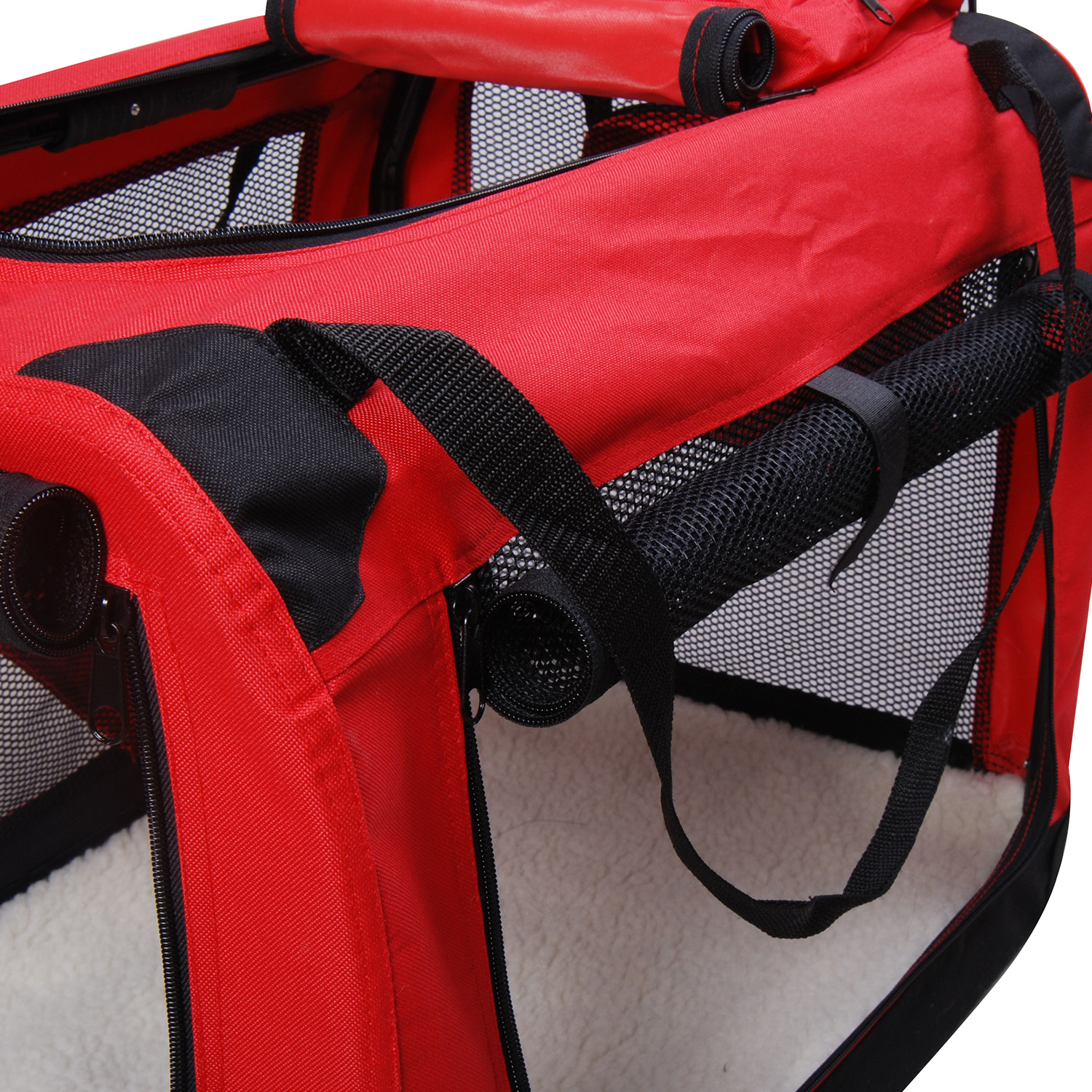 DOG PET PUPPY Fabric Portable Carrier Crate Kennel Bag Cage Fold Travel